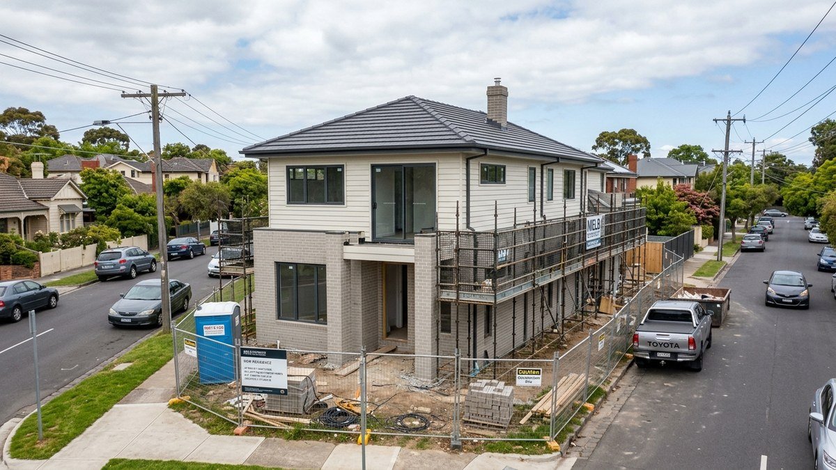 Melbourne Lock-Up Stage External Cladding and Brickwork Inspection